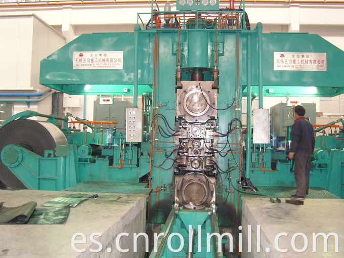 1050 mm 6 Hi Rolling Mill Rolling Acero de carbono AGC Siemens Electric Electric